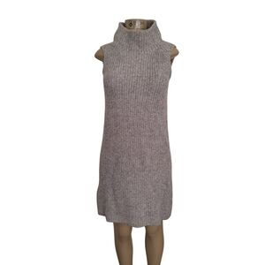 A New Day Gray Wool Knit Sleeveless Dress